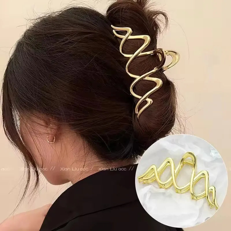 Metal Hair Clip Fashion Barrettes